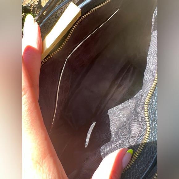 Ted Baker Camieli Faceted Bow Leather Shoulder Bag - Picture 7 of 10